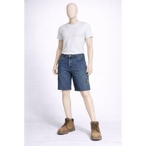 Carhartt B13HDK 34" Relaxed Fit Denim Work Shorts Carpenter Blue y2k vtg